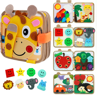 A hands-on, portable activity book for playful learning wherever you go.