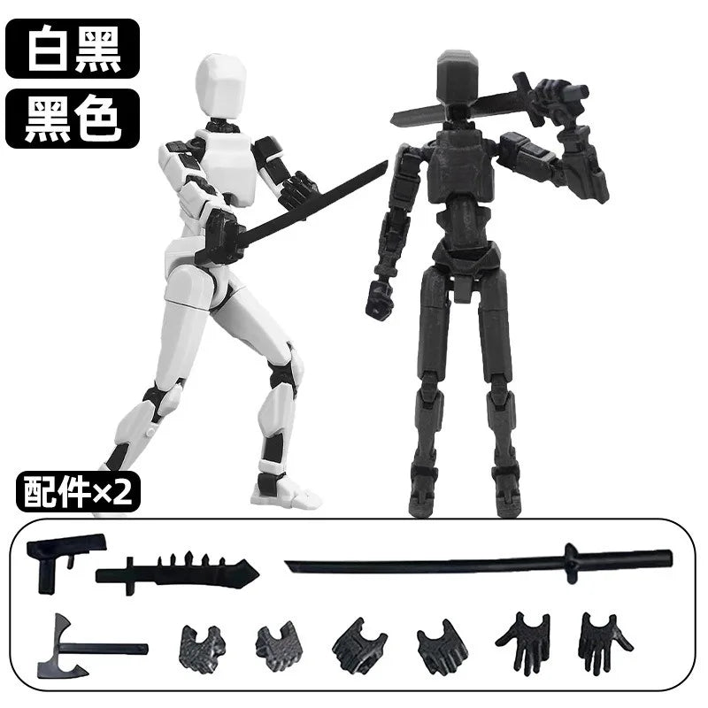 Multi-Jointed Robot Action Figure – Movable Poseable Model