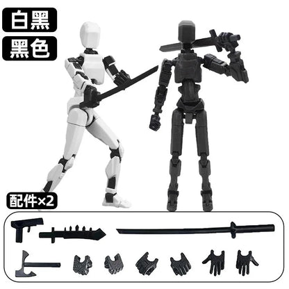 Multi-Jointed Robot Action Figure – Movable Poseable Model