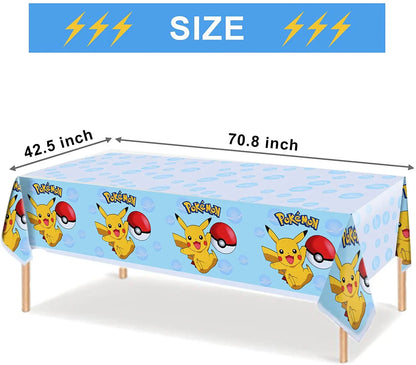 Cartoon Birthday Party Supplies – Tableware & Decorations Set