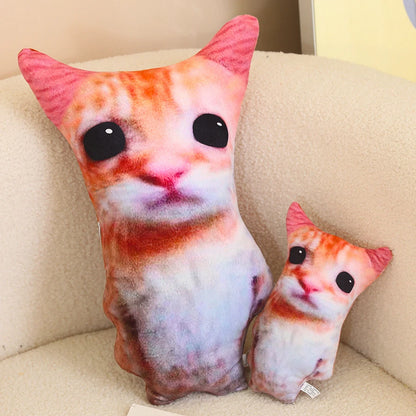 Cat Plush Toy – Soft Stuffed Animal Doll for Gifts