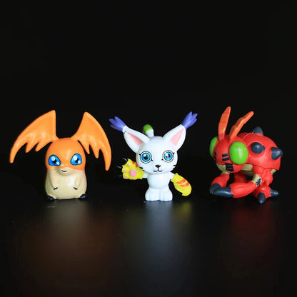 9 Piece Anime Figure Set – Mini PVC Collectible Models