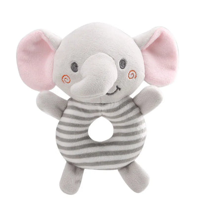 Baby Rattle Toy – Plush Cartoon Animal Handheld Toy for Infants