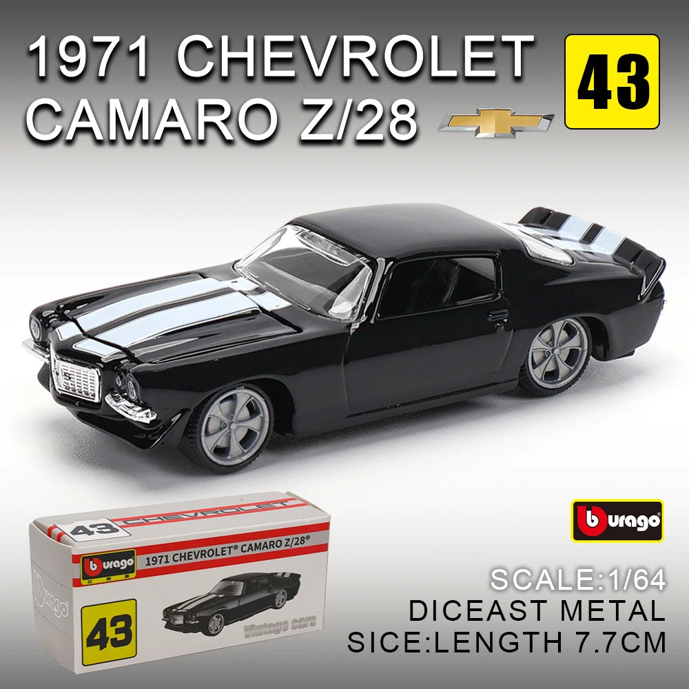 1:64 Diecast Car Model – Metal Scale Collectible for Display