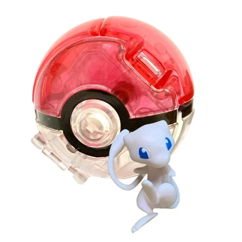 Anime Figure with Ball – Mini PVC Collectible Model Toy
