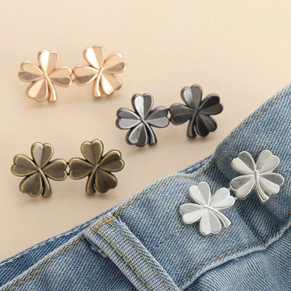 Jeans Waist Adjuster Metal Button Extender Pants Tightener 30mm