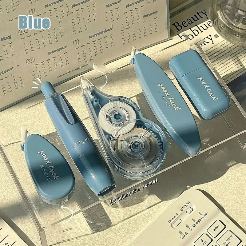 5PC Correction Tape Set Retractable White Out Tape for School & Office