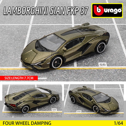 1:64 Diecast Car Model – Metal Scale Collectible for Display