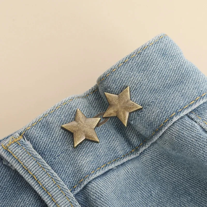 Jeans Waist Adjuster Metal Button Extender Pants Tightener 30mm