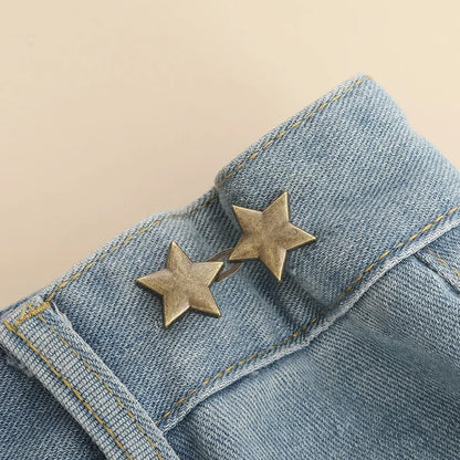 Jeans Waist Adjuster Metal Button Extender Pants Tightener 30mm