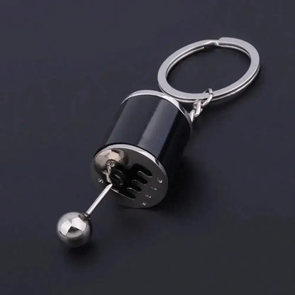 Turbocharger Car Keychain – Metal Gear Shifter Keyring