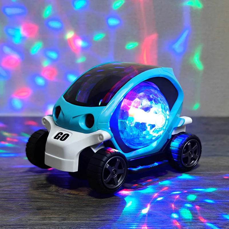 Electric Toy Car – Music, Lights & Steering Action for Kids