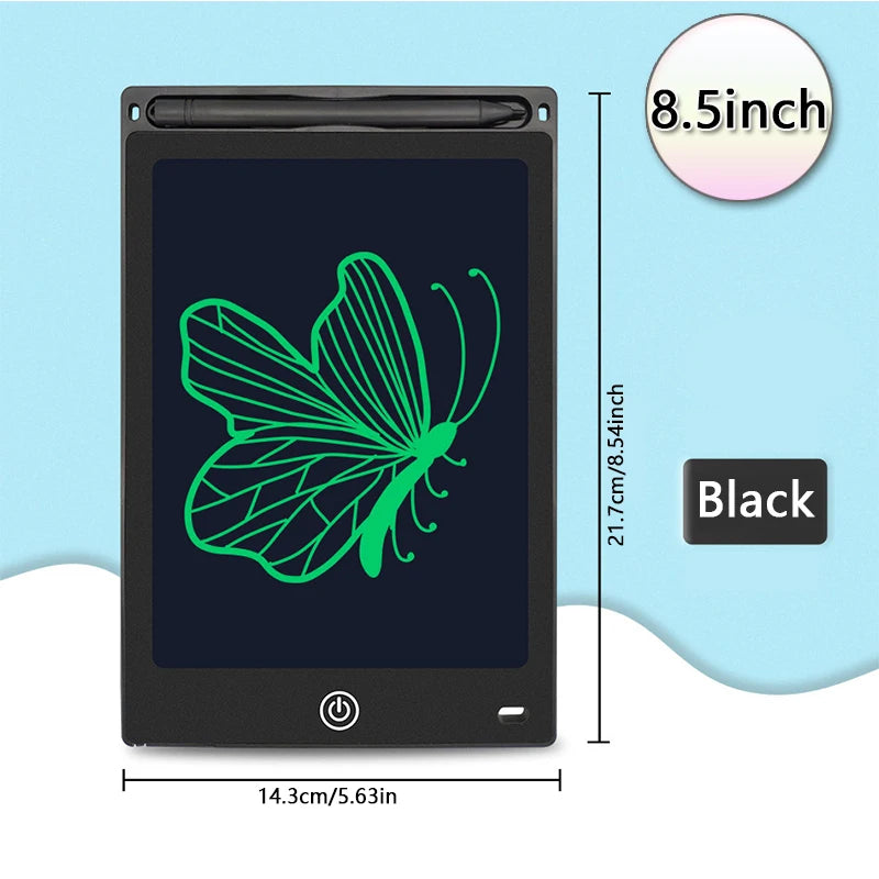LCD Drawing Tablet for Kids – 8.5-Inch Writing & Doodle Board