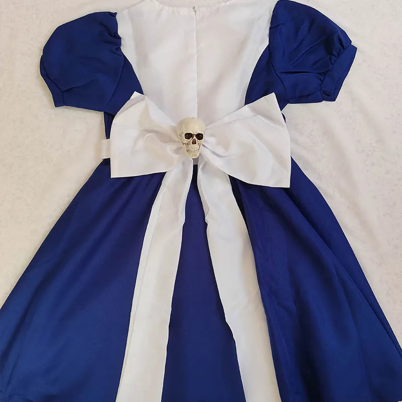 Alice Cosplay Costume Women's Dress with Accessories – Halloween