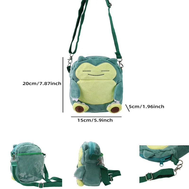 Anime Plush Backpack – Soft Character Shoulder Bag for Kids