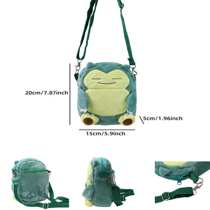 Anime Plush Backpack – Soft Character Shoulder Bag for Kids
