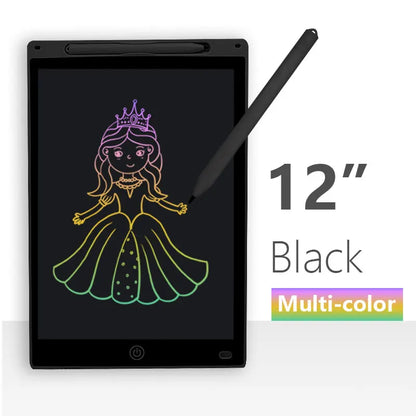 12 Inch LCD Writing Tablet for Kids – Reusable Drawing Board