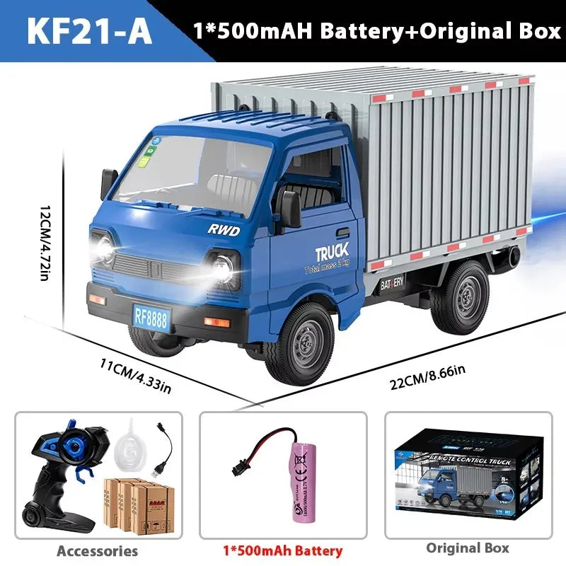 1:16 Scale RC Climbing Truck with Spray, Drift and LED Lights