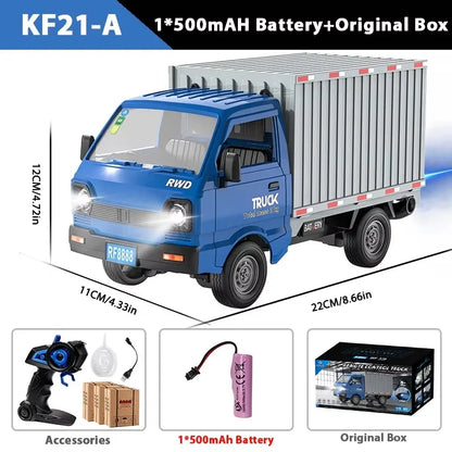 1:16 Scale RC Climbing Truck with Spray, Drift and LED Lights