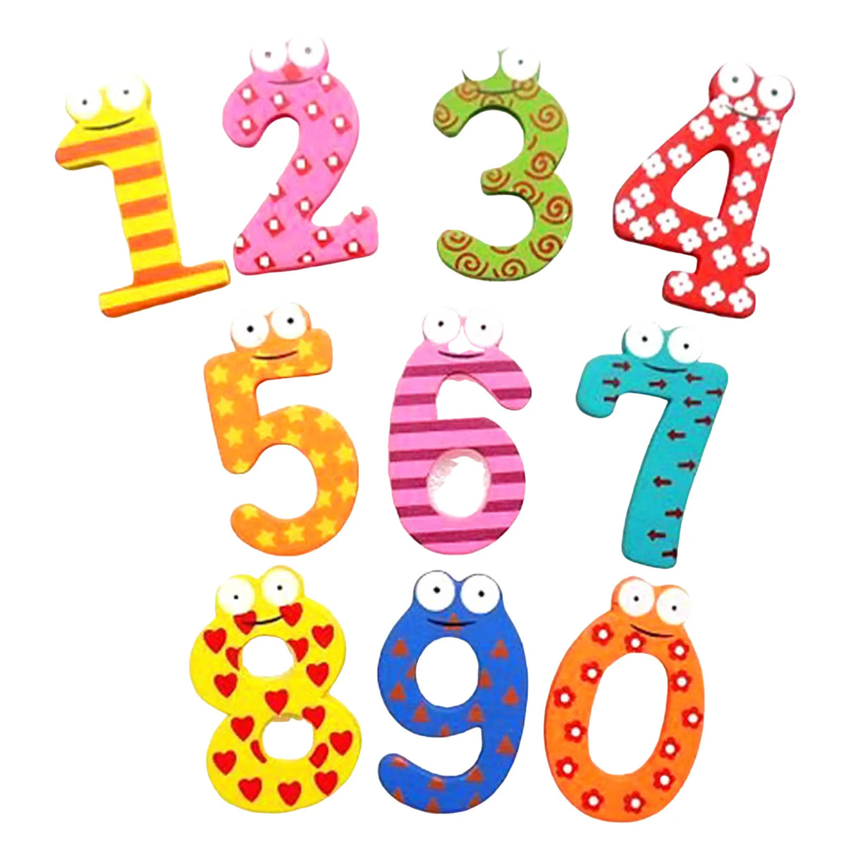 Magnetic Letters and Numbers for Kids – Colorful Alphabet Fridge Magnets