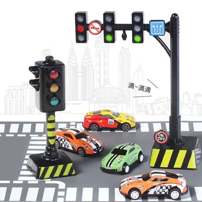 Traffic Light Toy – Kids Pretend Play Safety Education Model