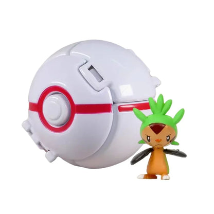 Anime Figure with Ball – Mini PVC Collectible Model Toy
