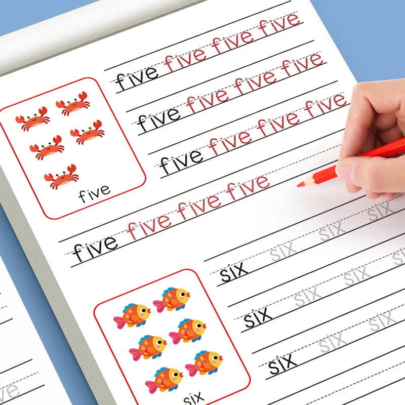 Handwriting Practice Workbook – Alphabet Tracing Book for Kids