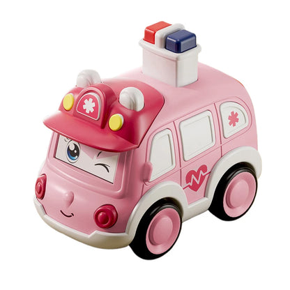 Press and Go Toy Cars for Toddlers – Mini Emergency Vehicles