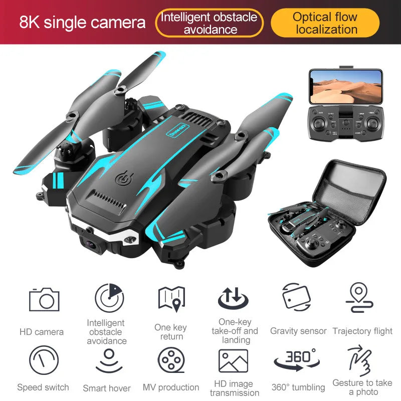 8K Camera Drone with GPS – Foldable Aerial Photography Quadcopter