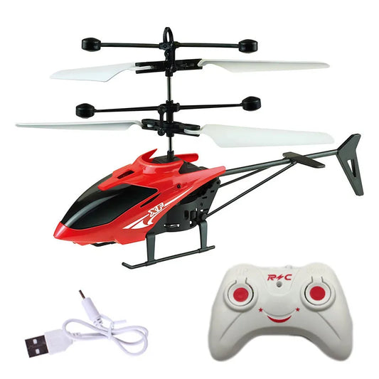 Remote Control Helicopter Rechargeable Mini RC Flying Toy