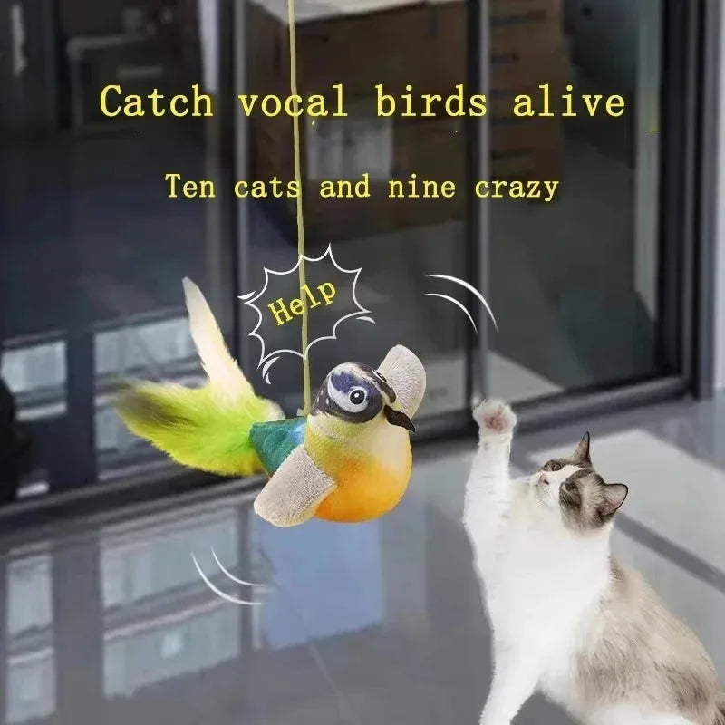 Cat Bird Toy – Interactive Cloth Toy for Cats