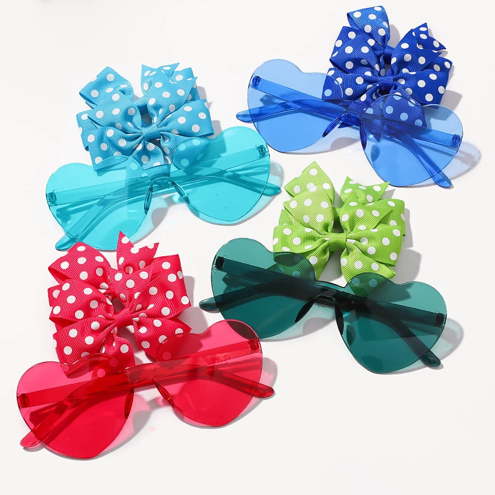 Girls Hair Bow Clips