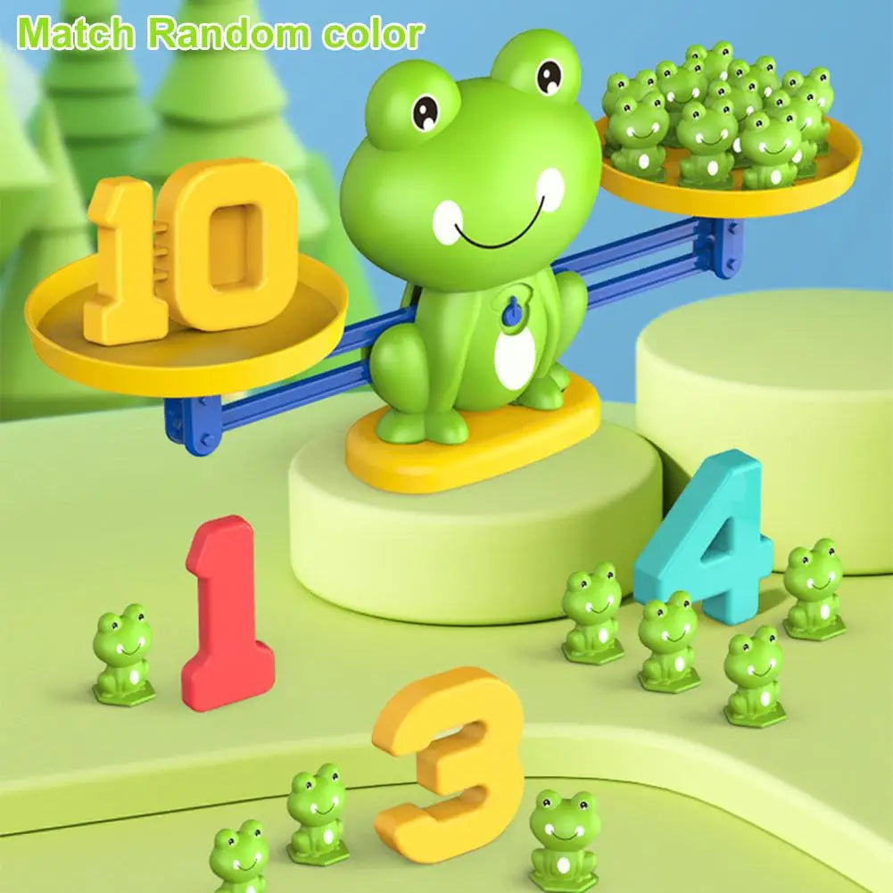 Frog Balance Math Toy – Educational Addition & Subtraction Game