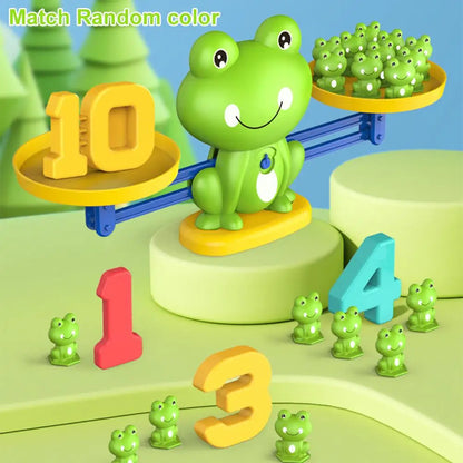 Frog Balance Math Toy – Educational Addition & Subtraction Game