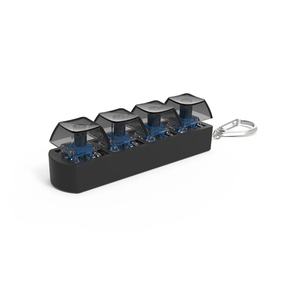 Keyboard Fidget Toy – 4-Key Mechanical Keychain Stress Toy