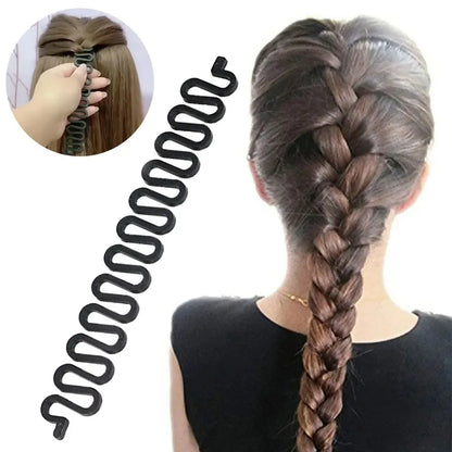 Hot SellingHair Braiding Tool for Women Easy Bun & Braid Styling