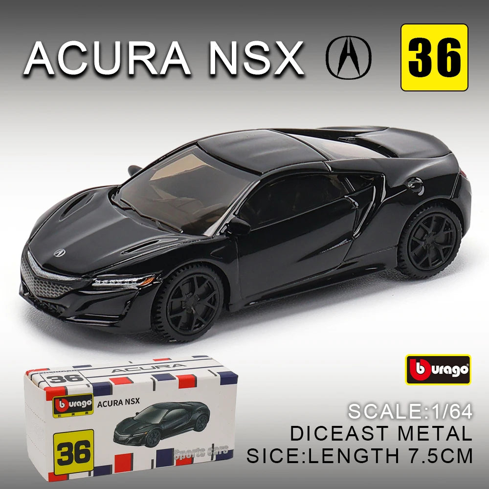 1:64 Diecast Car Model – Metal Scale Collectible for Display