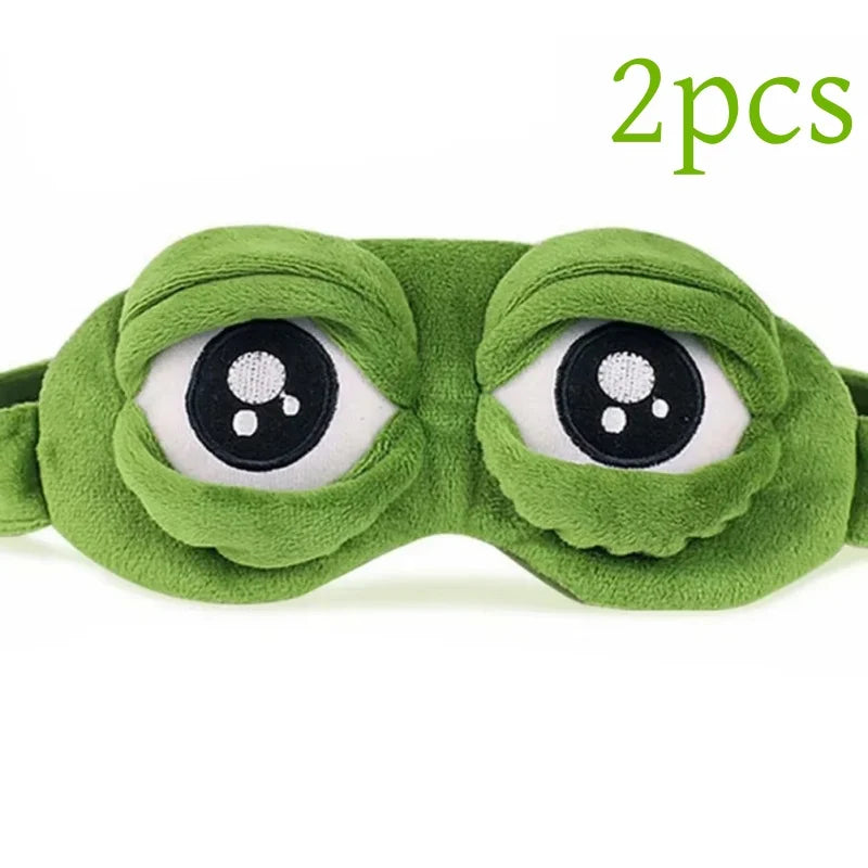 3D Frog Sleep Mask
