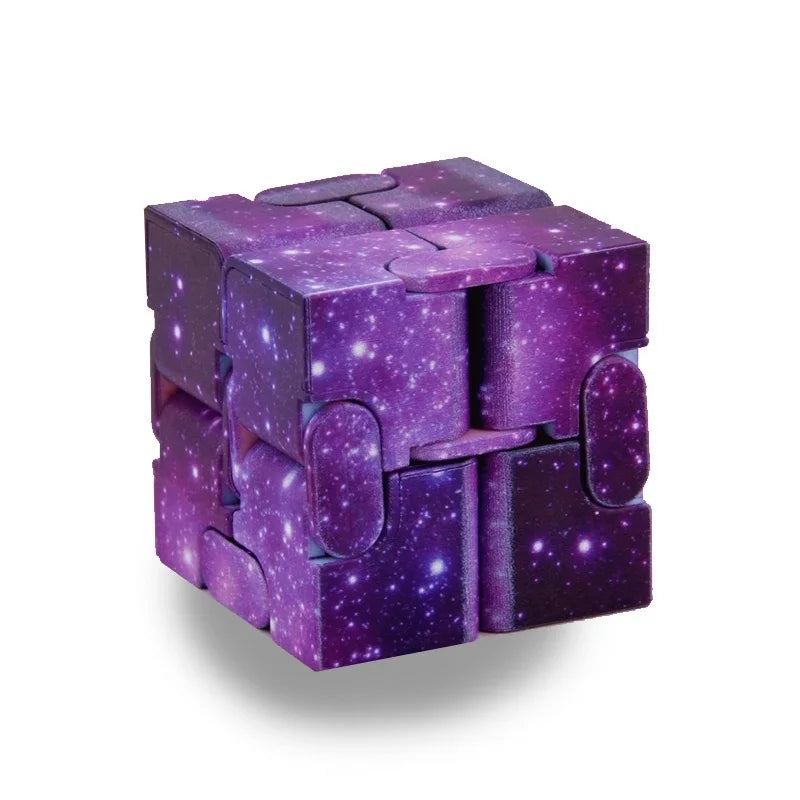 Infinity Cube Fidget Toy – Flip Puzzle Fingertip Game