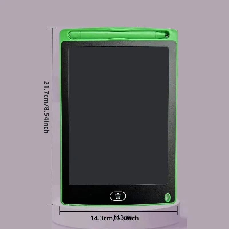 LCD Drawing Tablet for Kids – Erasable Writing Board, 6.5–12 Inch