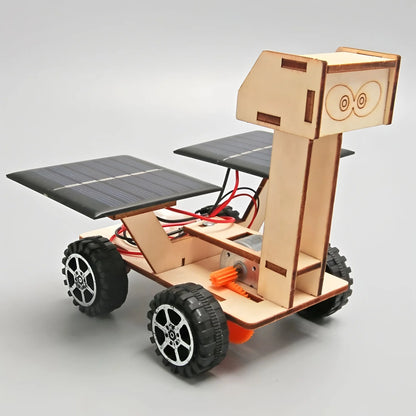 Solar Car Model Kit – DIY Wooden Science & Education Project