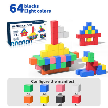 Magnetic Building Blocks – Creative STEM Toy for Kids