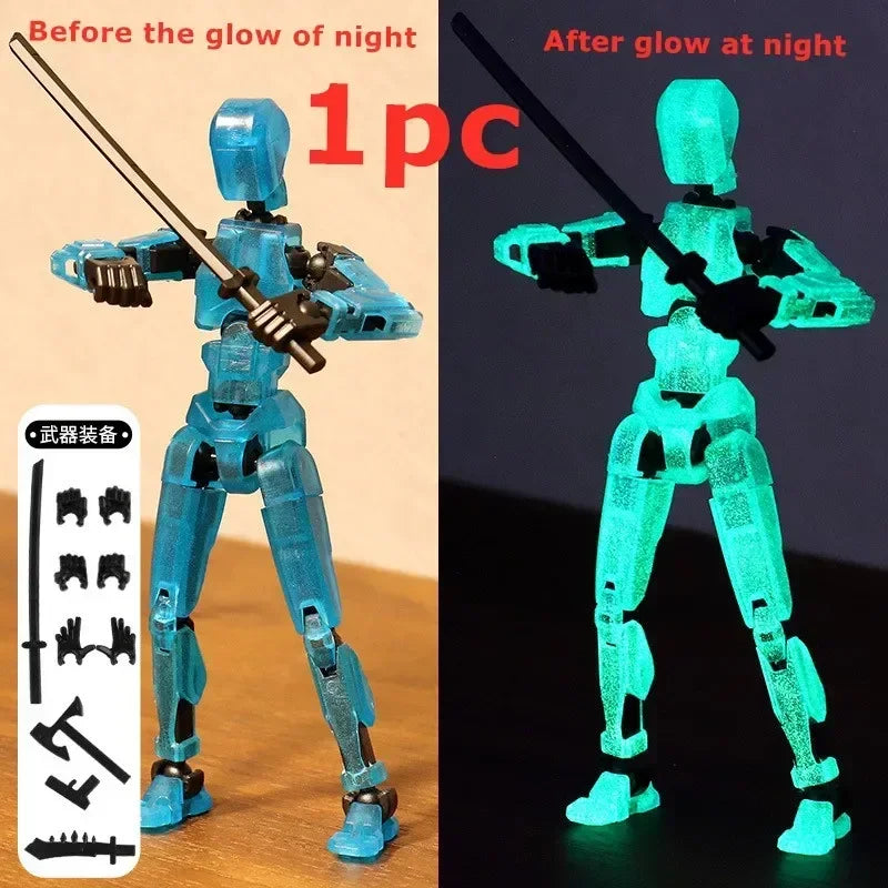 Multi-Jointed Robot Action Figure – Movable Poseable Model