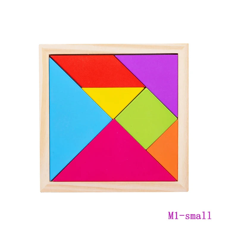 Wooden Tangram Puzzle