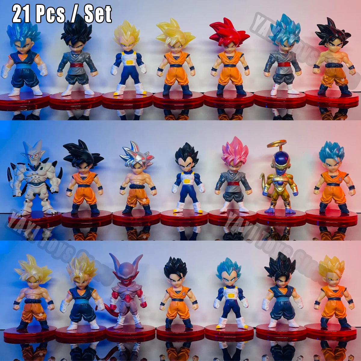 Anime Figure Set – PVC Multi Character Collectible Models