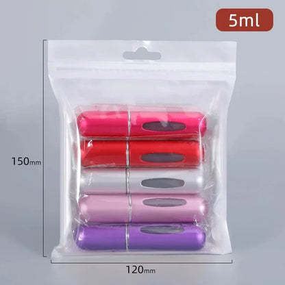 Travel Perfume Atomizer – 5Pcs 5ml Refillable Spray Bottles