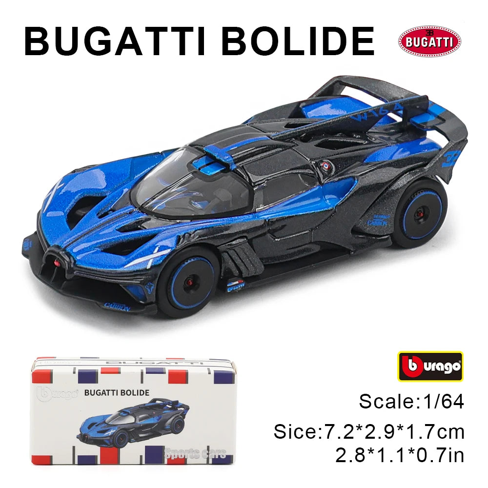 1:64 Diecast Car Model – Metal Scale Collectible for Display