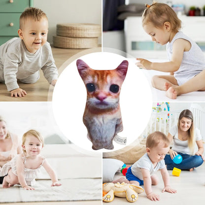 Cat Plush Toy – Soft Stuffed Animal Doll for Gifts