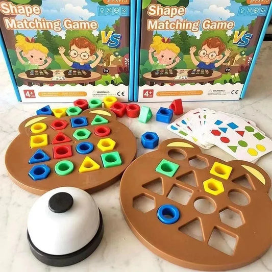 Shape Sorting Toy – Geometric Matching Educational Game for Kids