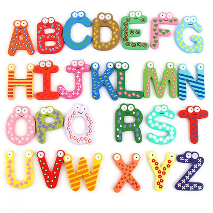 Magnetic Letters and Numbers for Kids – Colorful Alphabet Fridge Magnets